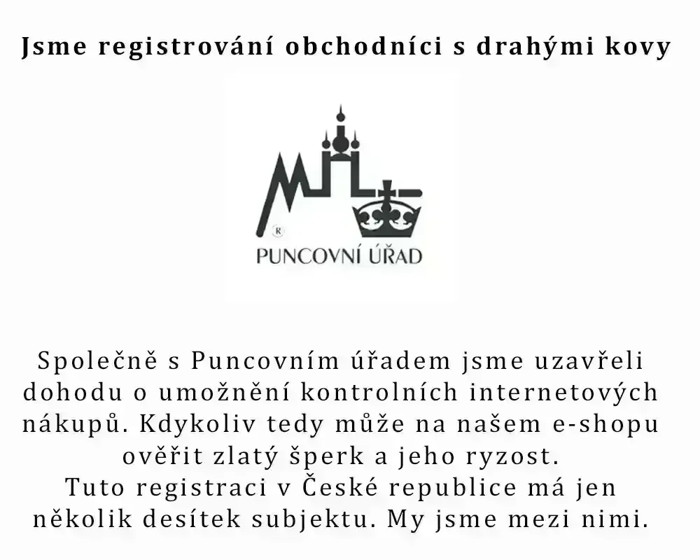 Náramek z bílého zlata Anker s křížkem 0,90g